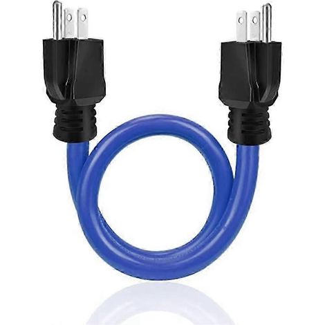 Rallonge triple mâle-mâle pour commutateur de transfert, double mâle 5-15P 12AWG 125V, adaptateur pour générateur avec prise américaine (1/5)
