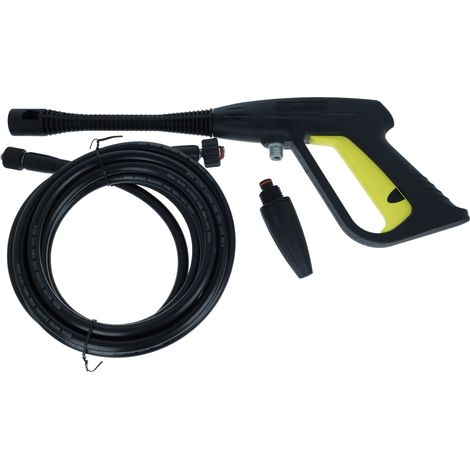 Parkside – Kit de nettoyage haute pression – Pistolet, tuyau et buses pour surfaces extérieures – Efficacité maximale pour nettoyage en profondeur (1/5)