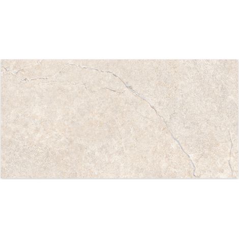 Carrelage effet Pierre Beige Coquille 120x60x0,9 cm In&Out Torvane - Sol et mur intérieur et Sol extérieur (vendu par carton de 1,44 m²) - RO'MA CARRELAGE