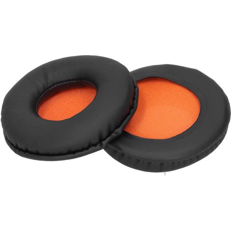 Ersatz-Ohrpolster für Skullcandy HESH 2.0 und HESH Kopfhörer – Schwarz-Orange (1/5)