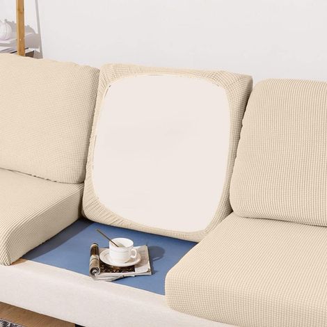 Housse de Coussin de siège de canapé élastique Extensible Plusieurs Couleurs Convient à Tous Les canapés (1/5)