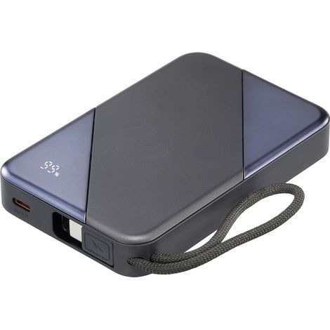 VOLTCRAFT VC-PBP2535CB Powerbank (batterie supplémentaire) 10000 mAh Power Delivery 3.0 Li-Ion noir