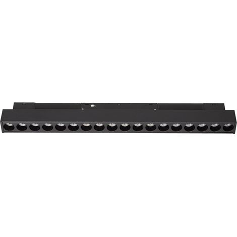 Spot Linéaire LED sur Rail Magnétique 20mm 15W 48V Sélectionnable (chaud-neutre) 2700K - 3500K - 4000K (1/5)
