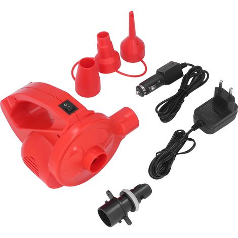 4KPA Pompe à air électrique batterie lithium rechargeable gonflage dégonflage rapide prise UE 100-240V pour matelas gonflable bouée piscine (1/5)