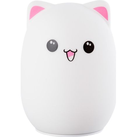 LED-Tisch-Nachtlampe für Kinder, dimmbar durch Klatschen, 5 VDC/USB, 3000 K [HO-WALLCHICK-WW]