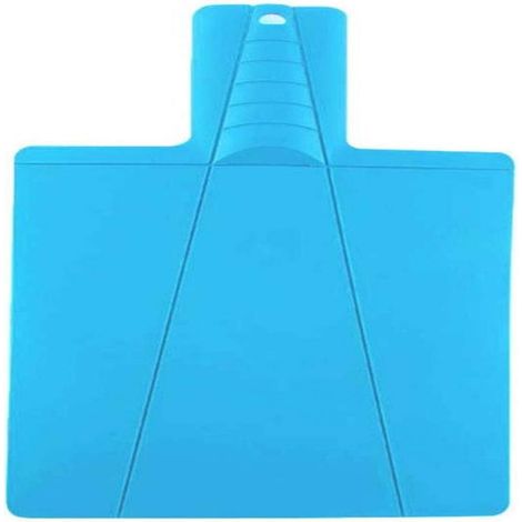 Planche À Découper - Plastique PP - Antidérapante Pliable - 38 x 21,5 cm - Bleue - 1 Pièce (1/5)