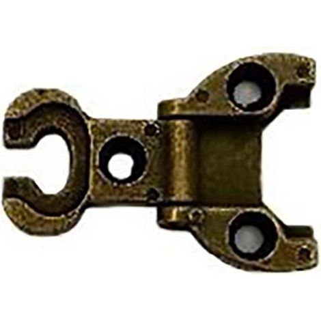 CERNIERA PER MOBILI 32X34MM Ø32 BRONZATA