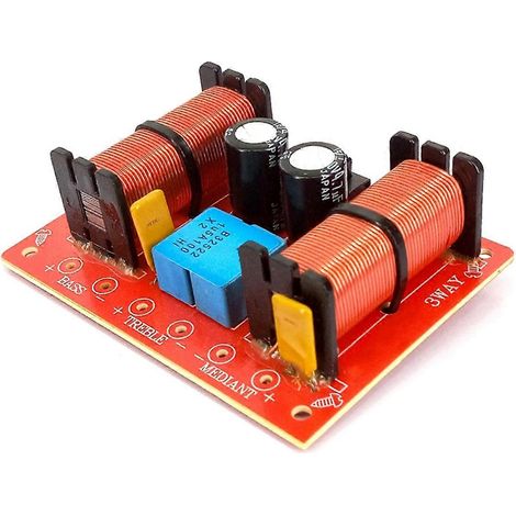 Filtre passif 3 voies pour haut-parleurs domestiques haute fidélité (HiFi) - Système audio (1/5)