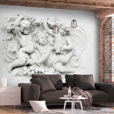 Papier peint adhésif Ange de l'amour - 147 x 105 cm