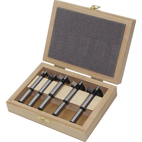 Fisch Kunstbohrer-Kassette HM 15-35mm 5-teilig - Zylinderschaft (1/2)