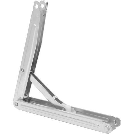 Bureau multifonctionnel avec hauteur réglable, charnière pliable et plateau ajustable.