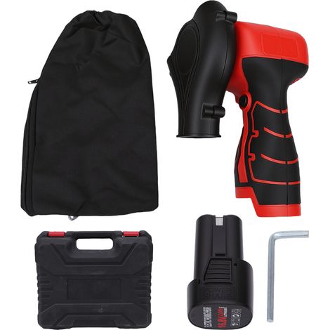 [JAMAIS UTILISÉ]Grattoir à écorce sans fil pour arbres fruitiers, avec batterie 2000 mAh, outil électrique à brosses pour l'écorçage extérieur, jardin, cour, verger (prise UE). (1/5)