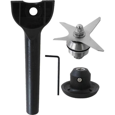 Kit de lames de rechange pour les bols mélangeurs Vitamix 5200, 5000, 4500 et 5500 Classic, comprenant une clé et une douille d'entraînement. (1/5)