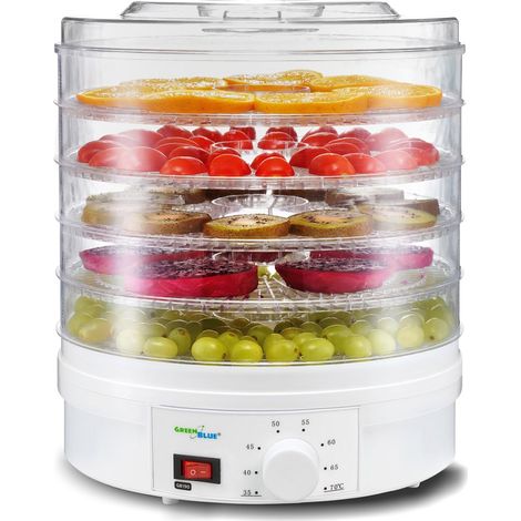 Disidratatore alimentare GreenBlue GB190 bianco 250 W (1/5)