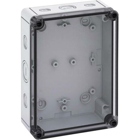 Coffret d'installation Spelsberg TK PS 1813-6F-TM 10601501 gris clair 130 x 180 x 63 Polystyrène, Polycarbonate, Polyur (1/2)