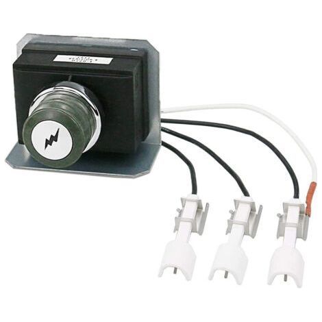 7628 Kit D'allumage pour Barbecues à Gaz Weber Genesis 310 & 320 avec Commande Avant (2011 - Plus récent), Allumeur électronique, D'allumage D'électrodes pour Weber Genesis 300 Series (1/4)