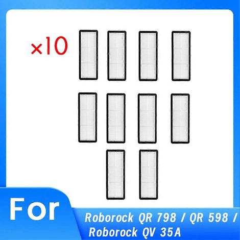 Filtre de 10 35A / QR 598 / QR 798 pièce détachée Lavable Filtre Aspirateur Accessoires (1/5)