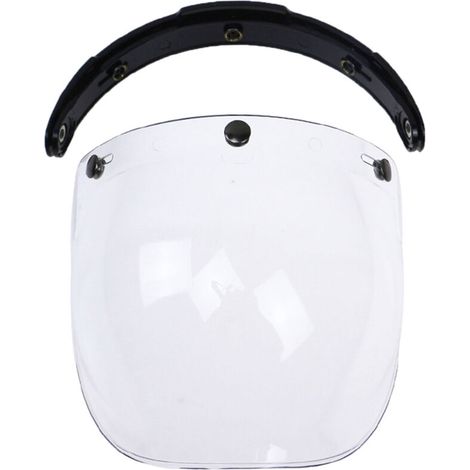 Biltwell Gringo&Bonanza 3-snap bubble wind visor (1/5)