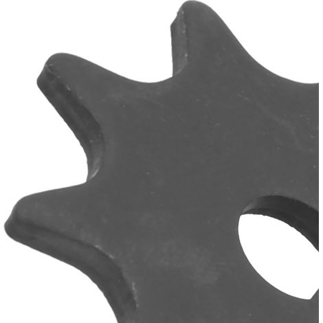 Pignon de chaîne 9T D Hole pour moteur de scooter électrique MY1016 / MY1025, compatible avec moteur MY1025 et transmission par chaîne. (1/5)