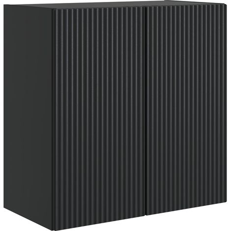 Armoire Murale Noir 59 x 31 x 60 cm Bois d'ingénierie vidaXL (1/5)