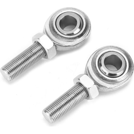Deux rotules CMR-8, 1/2 pouce, 1/2 pouce-20, filetage extérieur à droite, type universel, convenant aux automobiles, motos, véhicules tout-terrain et autres embarcations. (1/5)