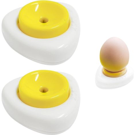 2pcs Egg Beater Semi-automatic Kitchen Tool Chicken Egg Separator (1/5)