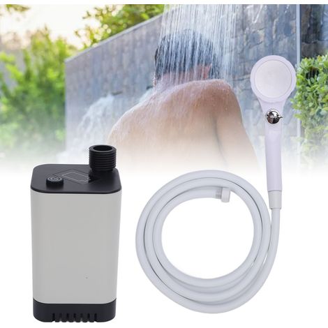 Douche de Camping Portable 5200mAh Pompe de Douche Rechargeable avec Tête de Douche Filtrante Parfaite pour Randonnée Plage Voyage et Utilisation Intérieure-AUTRES (1/5)