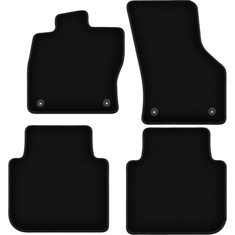 Tapis de sol basiques en velours noir pour : Volkswagen Arteon liftback, Shooting Brake (2017-) (1/5)