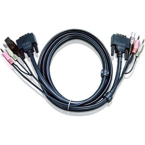 Aten dvi-d usb kvm cable 3m (2l-7d03u) (1/2)