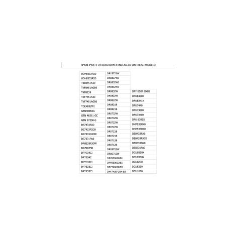 Acqua di condensazione della pompa di svuotamento (BEKO originale) per 220V-13W 2962510300