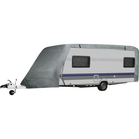 Wohnwagen-Abdeckung Grau Gr. M