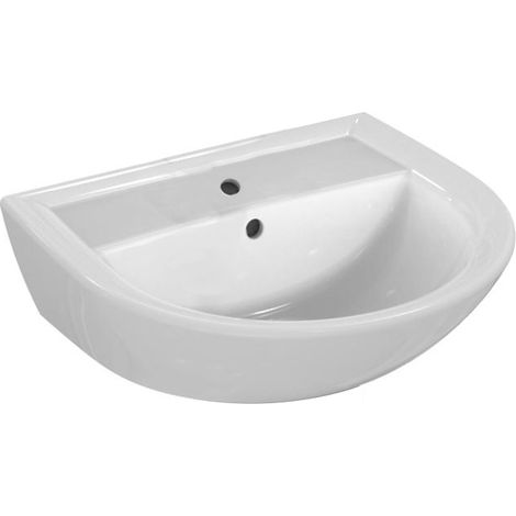 Armitage Shanks Sandringham 21 Wall Hung Basin 500mm Wide - 1 Tap Hole (1/2)