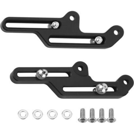 Verstellbare Windschutzscheibenhalterung für Honda NC700X / NC750X 2012-2015 Motorrad (Schwarz) - Crezuo