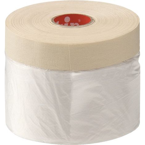 Enmascarador de crepe fino 332 calidad profesional L.33m An.300mm lado derecho KIP (Por 5)