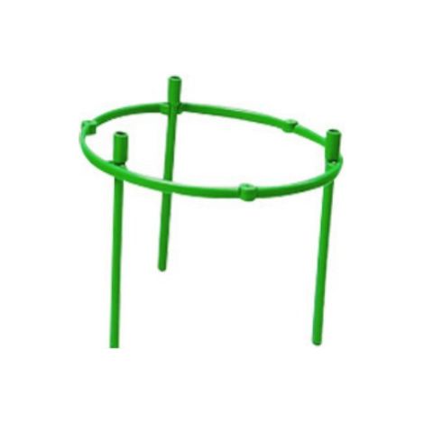 Lntyq Lot de 10 anneaux de support pour plantes - Supports pour cages - À assembler - Support pour plantes - Support pour plantes grimpantes - Support pour plantes en pot - Pour plantes grimpantes, to (1/5)