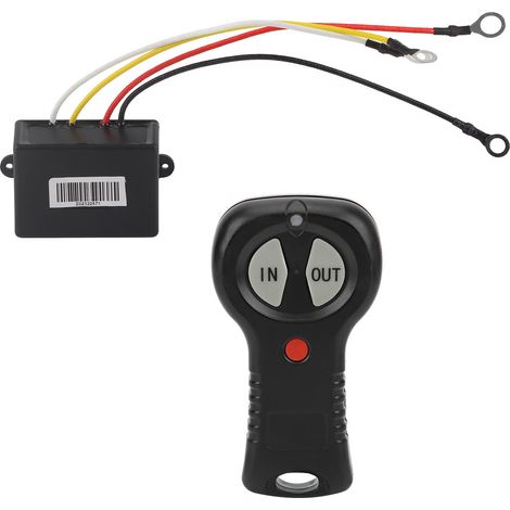 Télécommande sans fil 12V pour treuil électrique, interrupteur unique, lourd, rechange pour camion (1/5)