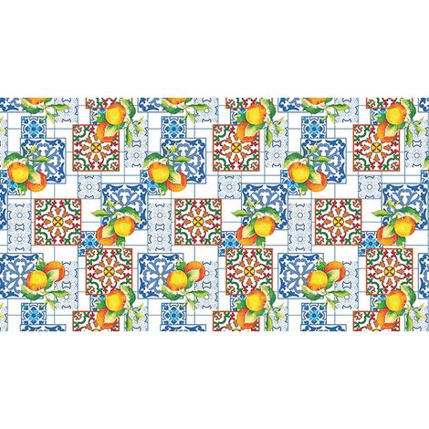 TOVAGLIATO IN PVC FANTASTIK 1166-1  Rotolo cm.140 (H) x 20 mt (L)