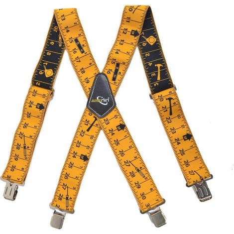 Ceinture porte-outils robuste avec pinces solides, sangle réglable en forme de X, confortable pour hommes et femmes, outils de quincaillerie (1/3)