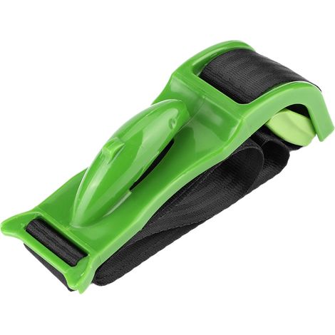Ceinture de sécurité auto réglable confort et sécurité pour femme enceinte ventre - Vert (1/5)