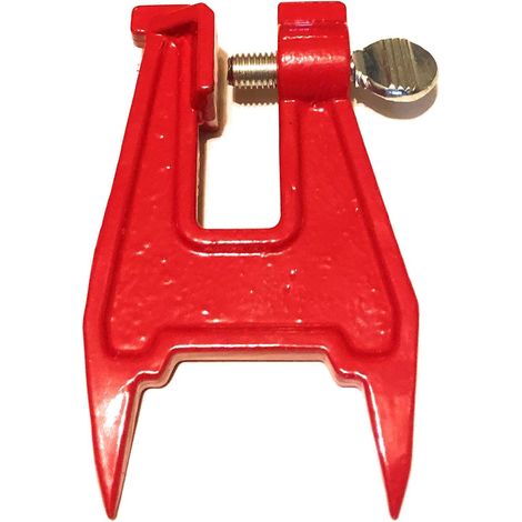 1 Étau De Serrage, En Métal, Pour Affûtage De Chaîne, Tronçonneuse, Bois