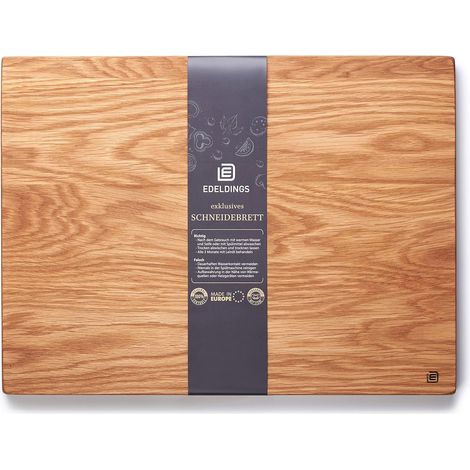 Planche à découper XXL en bois massif de chêne Grande 40 х 30 Planche à découper en bois antibactérienne Planche à découper en bois de chêne massif pour la cuisine (1/5)