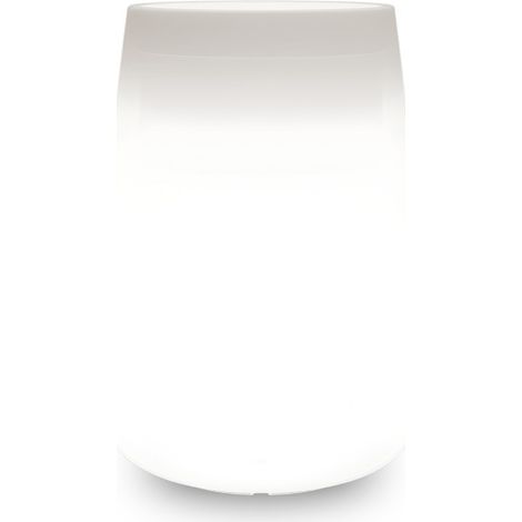 Grand vase lumineux design et, Ø43xH75 cm, en polymère résistant avec LED blanches pour intérieur et extérieur - Fabriqué en Italie - Monacis (1/2)