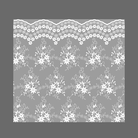 20 Blatt Xiao Hua Geschenkpapier, Blumen, Geschenkbox-Verpackungspapier, transparentes, wasserfestes Glaspapier mit Spitzendruck (Stil B) (1/5)