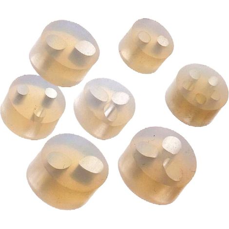 lapp Mehrfachdichteinsatz SKINTOP-DIX-9230 PG 9 3mm natur 2 Leitungseinführungen 100 Stk