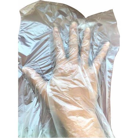 Guantes de nailon para frutas y verduras Pz 500