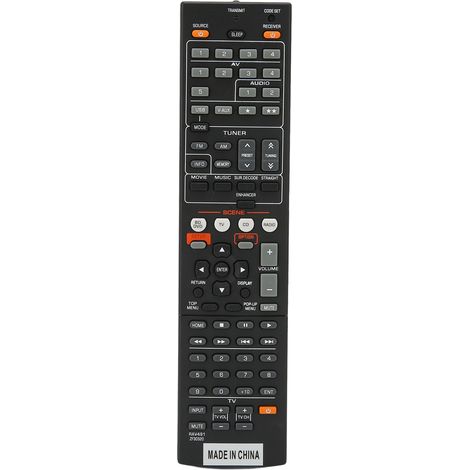 Ersatzfernbedienung RAV491 für AV-Receiver YHT399U, HTR5063, RXV467, RXV367, RXV371 (1/5)