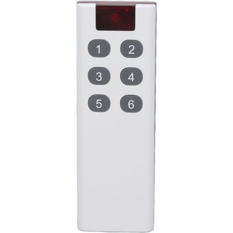 Télécommande Numérique de d'apprentissage, Contrôle de d'apprentissage sans Fil Pratique Portable pour Lumière LED (6 clés) (1/5)