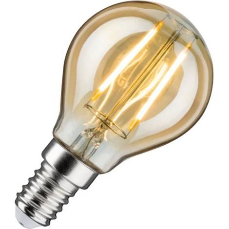 LED chute cru 2W lumière d'or 285,25 E14 (1/5)