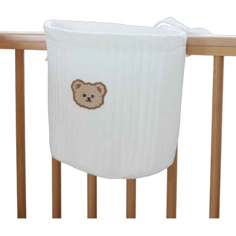 Panier Rangement Pliable - Tissu - Pour Bébé Enfants Chambre - 2 Pièces - Grand 25x30 cm Petit 20x17 cm