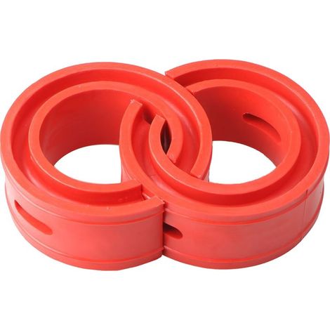 OPPWONG Entretoises à Ressort à Bobine, 2 PCS Coil Spring Booster Cushion Absorbeur Tampon Automobile Flexible Caoutchle Car Bumper Bumper Performance Booster Kit pour Véhicules (B). (1/5)